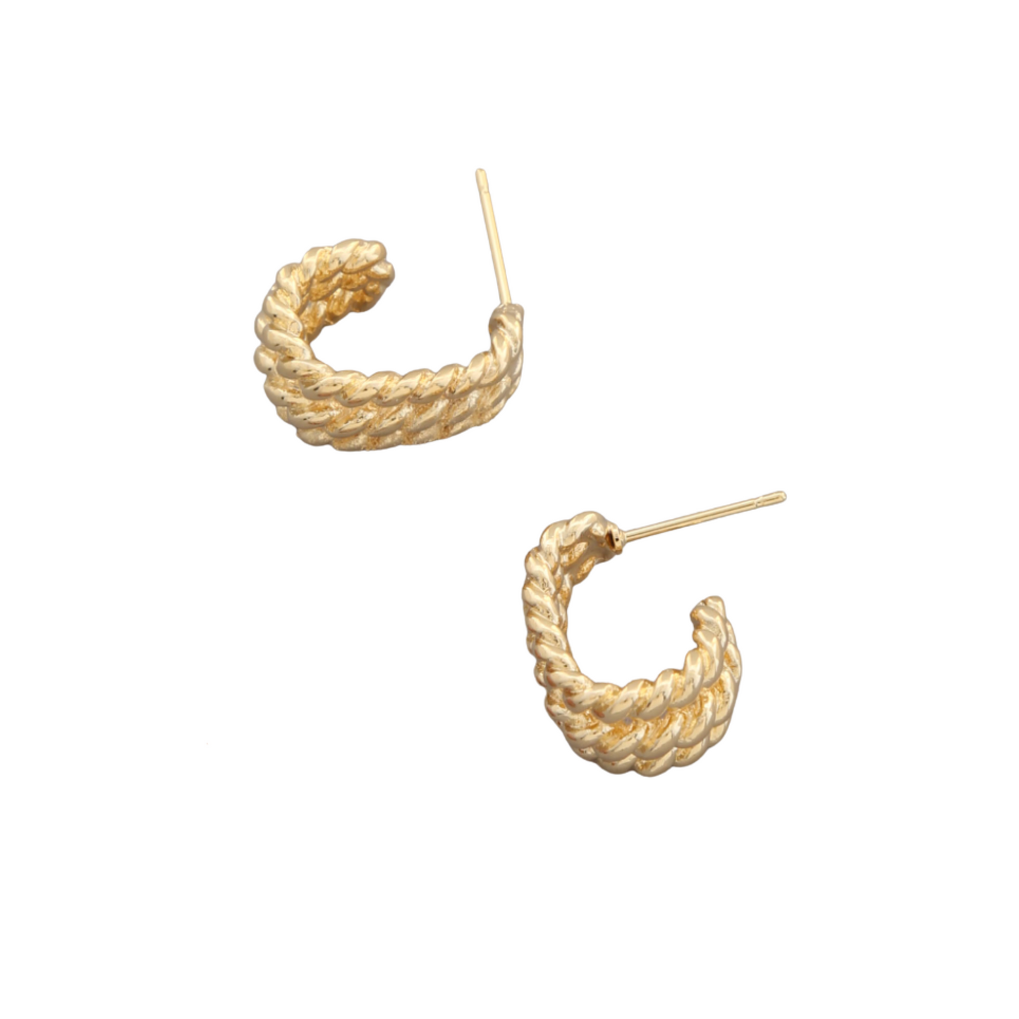 Rope Link Earrings