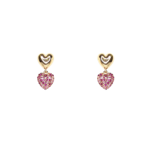 Girly Hearts Earrings