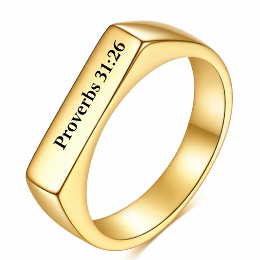 Proverbs 31:26 Ring