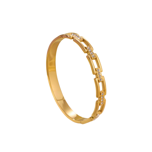 Celeste Gold Bangle